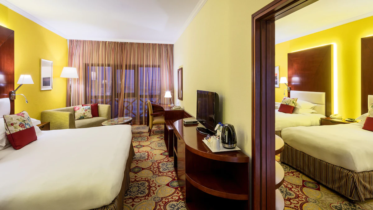 اتاق هتل کورال دبی دیره